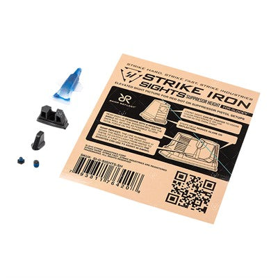 Iron Sight Set for Glock Suppressor Height - Strike