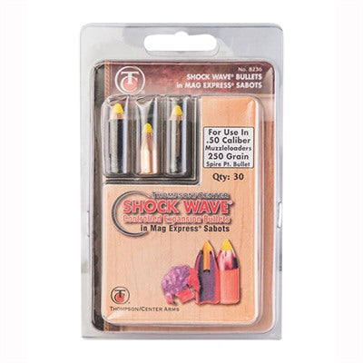 Shockwave 50 Cal 250gr Mag Express Control Expansion Sabot