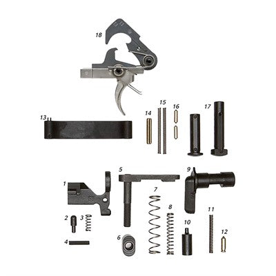 AR-15 Complete Lower Parts Kit w/ ACT Trigger