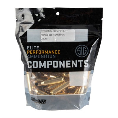 260 Remington Reloading Brass Cases
