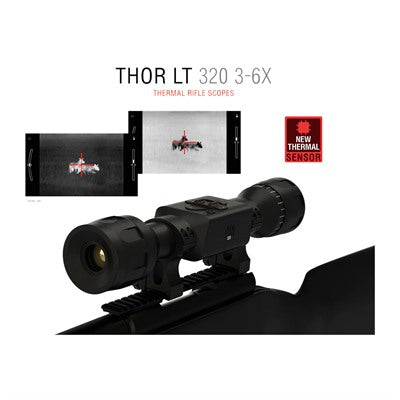 ATN ThOR LT 320 Thermal Weapon Scope 3-6x