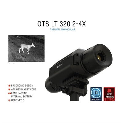 ATN OTS LT 320 Thermal Imaging Viewer 2-4x