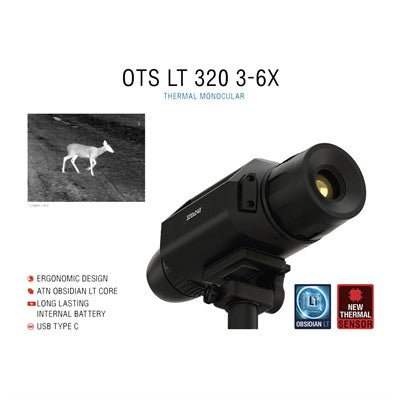 OTS LT 320 3-6x Thermal Handheld Viewer by ATN