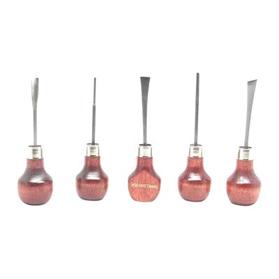 Palm Woodcarving Beginner Set 5 Pieces