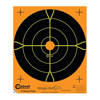 Orange Peel Self-Adhesive Bullseye Targets