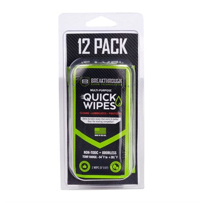 Quick-Use Synthetic CLP Wipes for Firearms