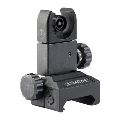 C4 Flip-Up Folding Rear Sight AR .308 7.62mm