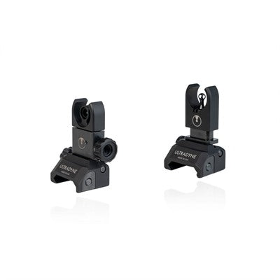 C4 Flip-Up Front and Rear Sight Combo AR .308 7.62mm