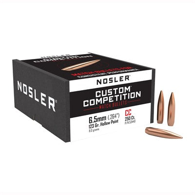 Custom Competition 6.5mm (0.264") HPBT Rifle Bullets