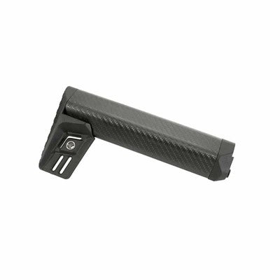 Lancer Round Carbon Fiber Fixed Buttstock for AR-15
