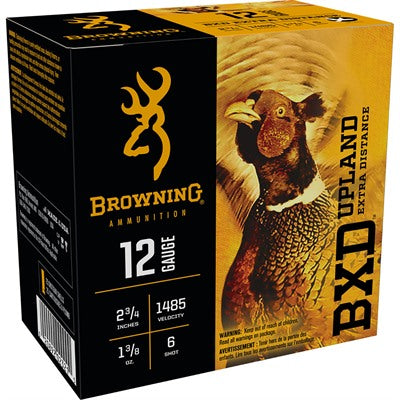 Browning B193511226 BXD Upland 12 Gauge 2-3/4 1-3/8oz #6 1485 fps
