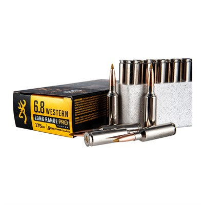 Browning Long Range Pro Hunter 6.8 Western 175 grain Sierra Tipped GameKing ammunition
