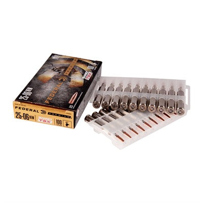Federal Premium Barnes TSX 100 Grain .25-06 Remington 3210 fps