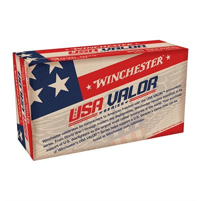 Winchester USA Valor Full Metal Jacket 124 Grain 9mm Luger/Parabellum 1200 fps