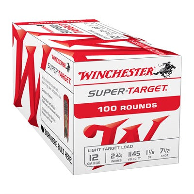 Winchester TRGT127VP Super-Target Light Target 12 Gauge 2-3/4 1-1/8oz #7.5 1145 fps