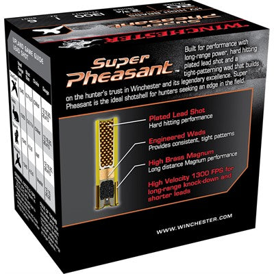 Winchester X20PH6 Super Pheasant Magnum 20 Gauge 2-3/4 1oz #6 1300 fps