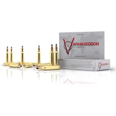 Nosler Varmageddon Flat Base Tipped 55 Grain .223 Remington 3100 fps