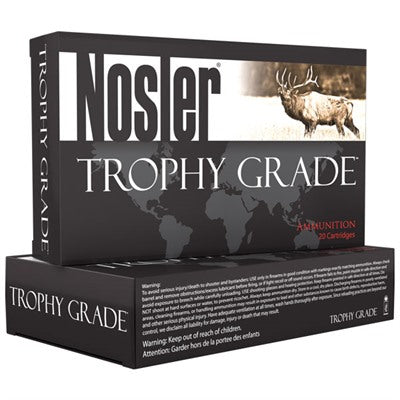 Nosler Trophy Grade .338 Winchester Magnum 225 grain Nosler AccuBond ammunition