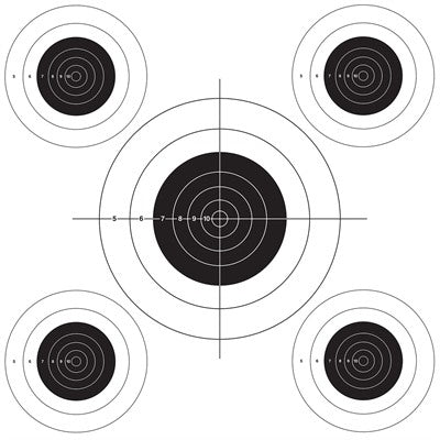 Bullseye Paper Target Roll for Firearm Practice