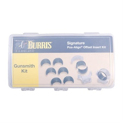 Burris Pos-Align Gunsmith Offset Insert Kit for Signature Scope Rings