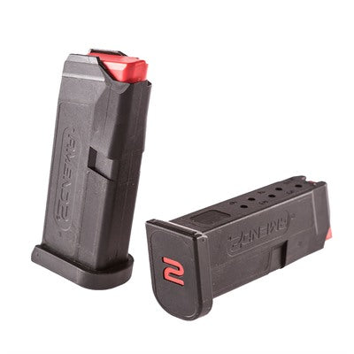 Amend2 Glock 43 Black 6-Round 9mm Pistol Magazine