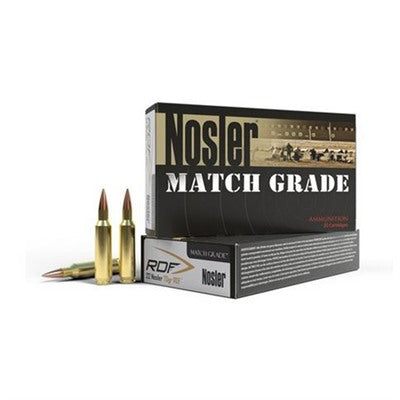 Nosler Match Grade RDF Hollow Point Boat Tail 70 Grain .22 Nosler 3000 fps