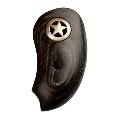 Bond Arms Derringer Extended Black Ash Silver Star Grip
