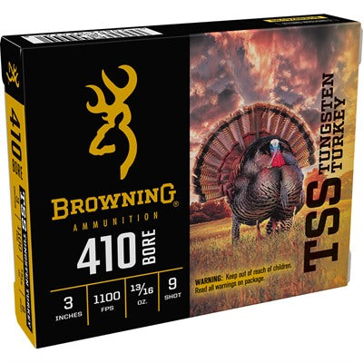 Browning B193924139 TSS Tungsten Turkey .410 Bore 3 13/16oz #9 1100 fps