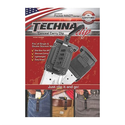 Universal Pocket Magazine Holder for .22 .380 and 9mm – Techna Clip