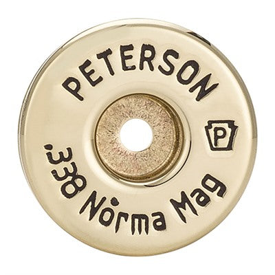 Peterson Brass .338 Norma Magnum Unprimed Cases 250ct