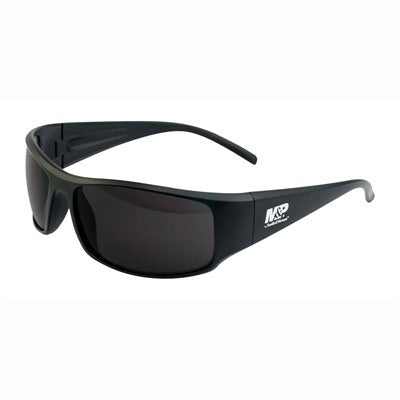 M&P Thunderbolt Protective Glasses Black Frame Smoke Lens