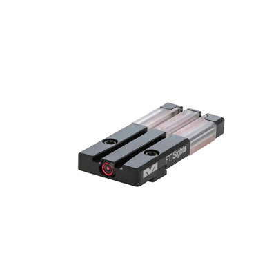 Red Fiber-Tritium Bullseye Rear Sight for Springfield Pistols