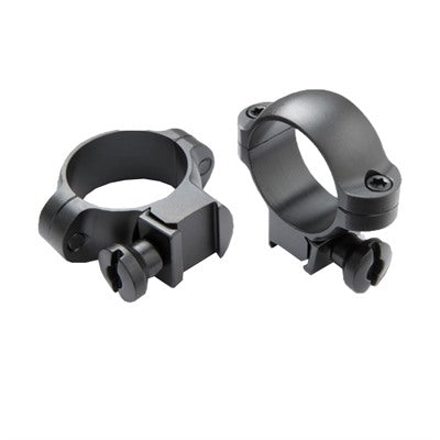 Burris Matte Medium Deluxe Steel Quick Detach Rings for Rimfire Airgun