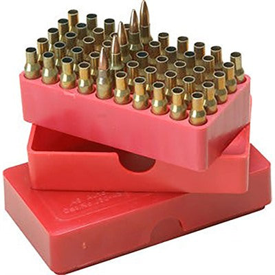 MTM .45 ACP .41 Mag Slip-Top 50 Round Ammo Storage Box