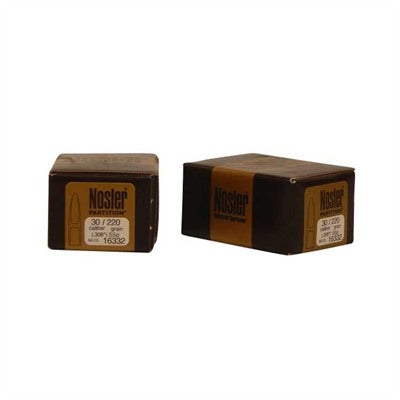 Nosler 30 Cal 220gr Solid Shank Partition Spitzer Bullet