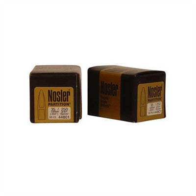Nosler 35 Cal 250gr Spitzer Partition Reloading Bullet
