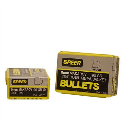 Speer 9MM Makarov .364 95gr TMJ Reloading Bullet
