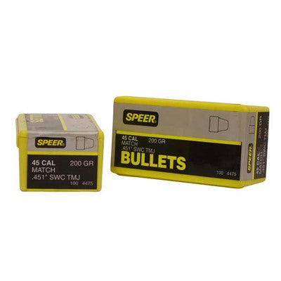 Speer .451 200gr TMJ Match Reloading Bullet