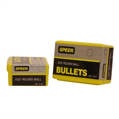 Speer Muzzleloader Round Ball .433 Diameter