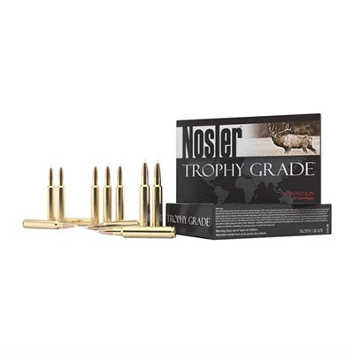 Nosler Trophy Grade .300 Winchester Mag 200 grain Nosler Spitzer Partition ammunition