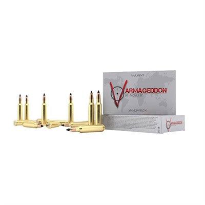 Nosler Varmageddon Flat Base Tipped 40 Grain .222 Remington 3400 fps