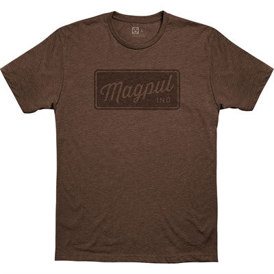 Rover Block CVC Short Sleeve T-Shirt 3XL Brown Heather