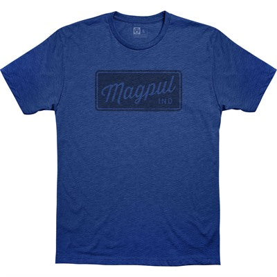 Rover Block CVC Short Sleeve T-Shirt Large Royal Heather