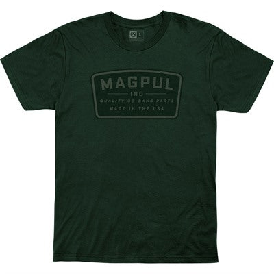 Go Bang Parts Cotton Tee Shirt 2XL in Forest Green