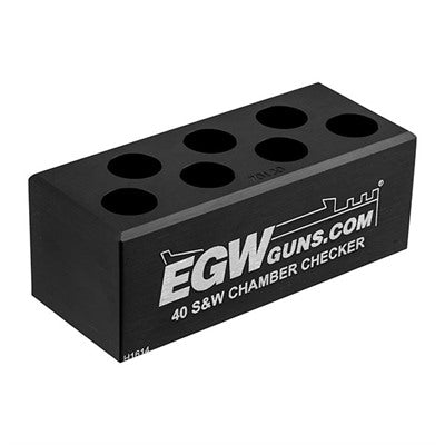 7-Hole Chamber Checker Cartridge Gauge