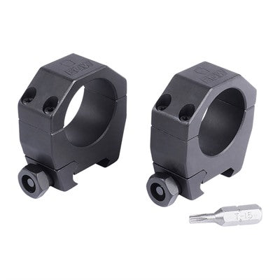 EGW Keystone 30mm Scope Rings Medium Height Matte Black Aluminum