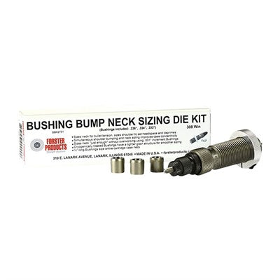 Bushing Bump Neck Die Reloading Kit - 757253991332