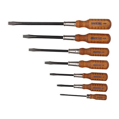 Gunsmithing 7 Piece Wood Handle Screwdriver Set