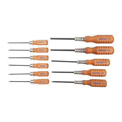 Precision 11 Piece Torx Star Screwdriver Set - Gunsmithing