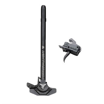 RAVE 140 AR-15 Trigger and Extended Latch Charging Handle Set
